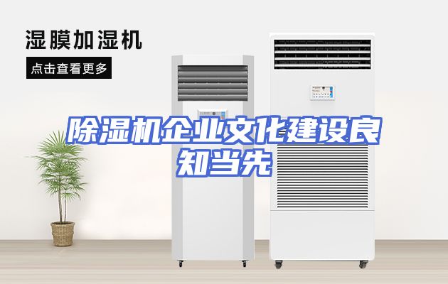 除湿机企业文化建设良知当先