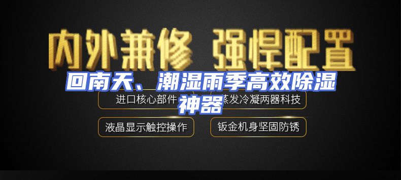 回南天、潮湿雨季高效除湿神器