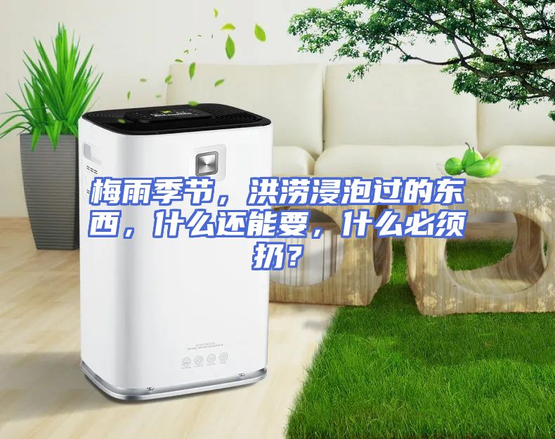 梅雨季节，洪涝浸泡过的东西，什么还能要，什么必须扔？