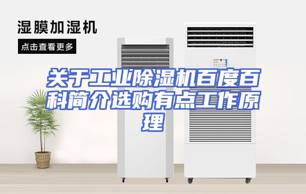 关于工业除湿机百度百科简介选购有点工作原理