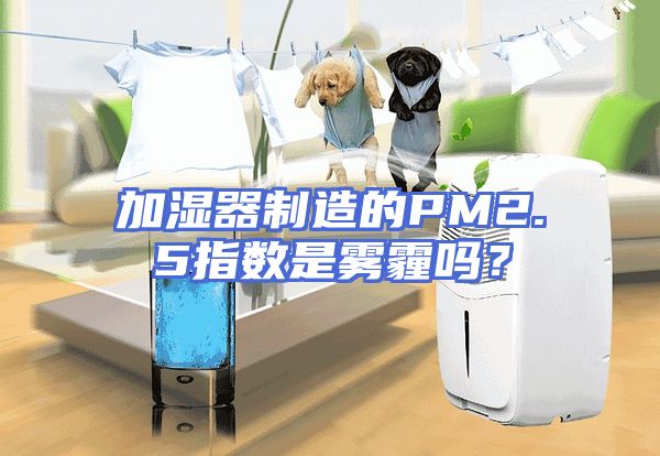 加湿器制造的PM2.5指数是雾霾吗？