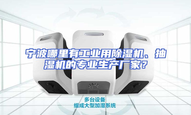 宁波哪里有工业用除湿机、抽湿机的专业生产厂家？