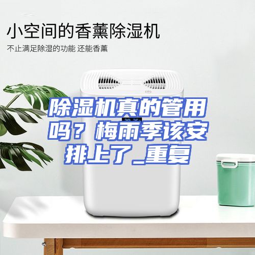 除湿机真的管用吗？梅雨季该安排上了_重复