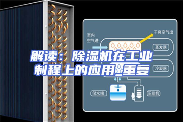 解读：除湿机在工业制程上的应用_重复