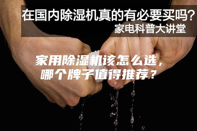 家用除湿机该怎么选，哪个牌子值得推荐？