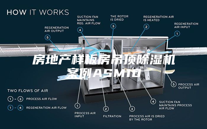 房地产样板房吊顶除湿机案例ASM10