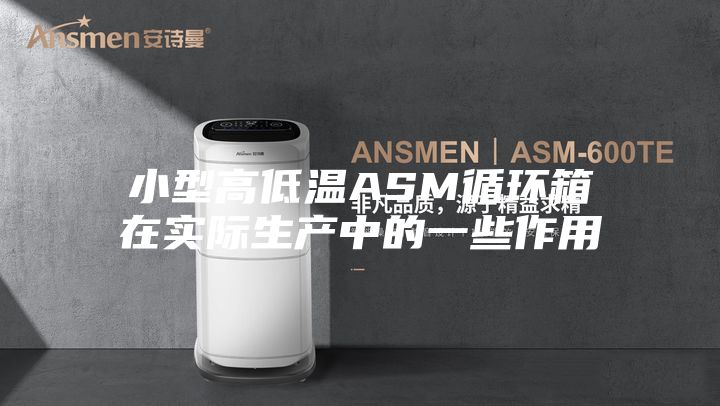 小型高低温ASM循环箱在实际生产中的一些作用