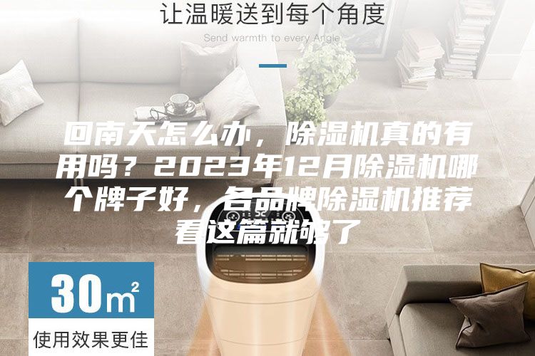 回南天怎么办，除湿机真的有用吗？2023年12月除湿机哪个牌子好，各品牌除湿机推荐看这篇就够了