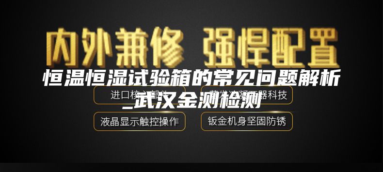 恒温恒湿试验箱的常见问题解析_武汉金测检测