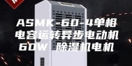 ASMK-60-4单相电容运转异步电动机60W 除湿机电机